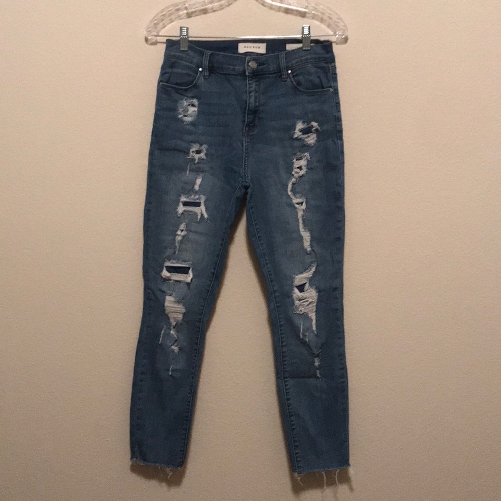 Pacsun high-rise ankle jeans